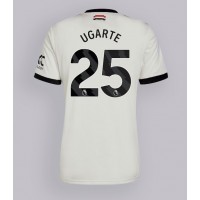 Camisa de Futebol Manchester United Manuel Ugarte #25 Equipamento Alternativo 2024-25 Manga Curta